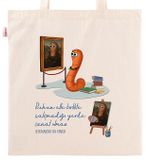 Askılı Bez Çanta - Kitapkurdu Serisi - Ressam
