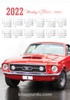 2022 Takvimli Poster - Arabalar - Mustang