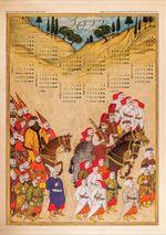 2022 Takvimli Poster - Minyatürler - Surname Alay Sonu