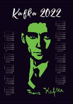 2022 Takvimli Poster - Yazarlar - Franz Kafka