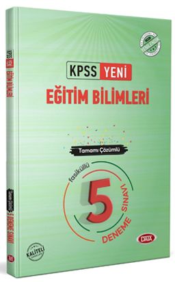 KPSS Eğitim Bilimleri Tamamı Çözümlü 5 Fasikül Deneme Sınavı 