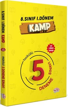 8. Sınıf 1. Dönem  Fasikül 5 Deneme Sınavı (Lgs 1. Dönem Tekrarı)