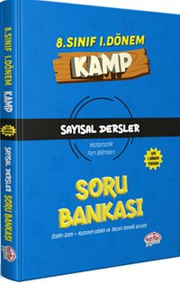 8. Sınıf 1. Dönem Kamp Sayısal Dersler Soru Bankası 