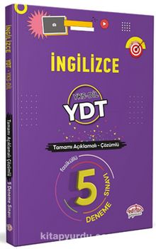 İngilizce YDT / YKS-DİL Tamamı Çözümlü 5 Deneme Sınavı Fasiküllü - Kolektif