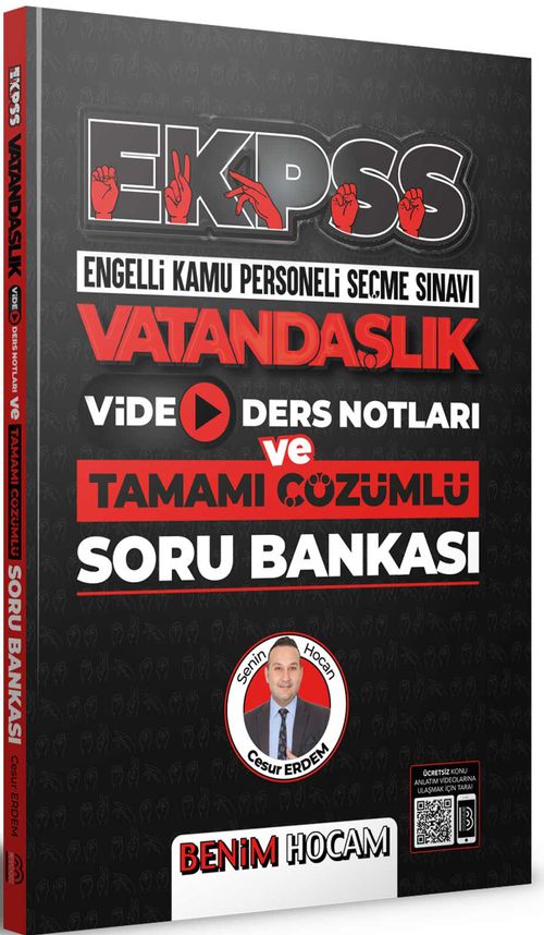 2022 EKPSS Vatandaşlık Video Ders Notları ve Tamamı Çözümlü Soru Bankası