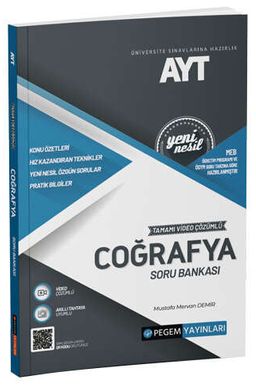 2022 AYT Coğrafya Tamamı Video Çözümlü Soru Bankası