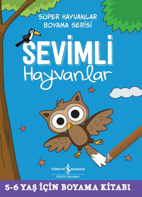 Sevimli Hayvanlar / Süper Hayvanlar Boyama Serisi