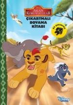 Disney Aslan Koruyucular Çıkartmalı Boyama Kitabı