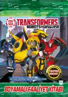 Transformers Boyamalı Faaliyet Kitabı