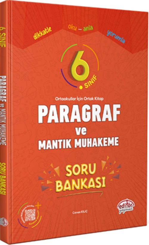 6. Sınıf Paragraf ve Mantık Muhakeme Soru Bankası 