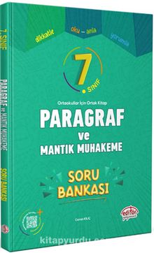 7. Sınıf Paragraf ve Mantık Muhakeme Soru Bankası - Kolektif