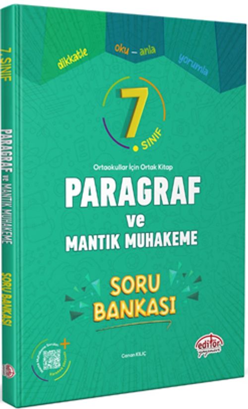 7. Sınıf Paragraf ve Mantık Muhakeme Soru Bankası 