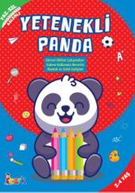 Yetenekli Panda Yaz-Sil (Kalemli)