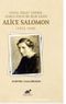 Sosyal Hizmet Tarihine Damga Vuran Bir Bilim Kadını Alice Salomın (1872-1948)