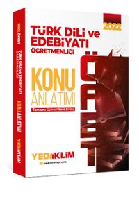 2022 ÖABT Türk Dili ve Edebiyatı Öğretmenliği Konu Anlatımı