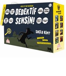 Dedektif Sensin / İki Set Bir Arada 8 Kitap - Pronto