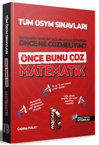 ÖSYM Sınavları İçin Önce Bunu Çöz Matematik Soru Bankası 