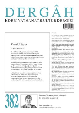 Dergah Edebiyat Sanat Kültür Dergisi Sayı: 382 Aralık 2021	