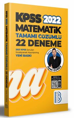 2022 KPSS Matematik Tamamı Çözümlü 22 Deneme