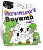 EAG Hayvanlar Boyama Kitabı 4-6 Yaş