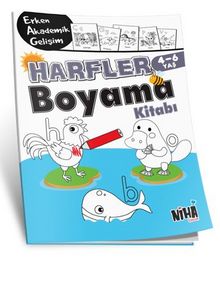 EAG Harfler Boyama Kitabı 4-6 Yaş - Kolektif