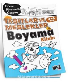 EAG Taşıtlar ve Meslekler Boyama Kitabı 4-6 Yaş - Kolektif