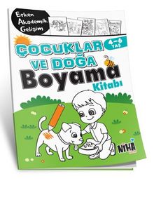 EAG Çocuklar ve Doğa Boyama Kitabı 4-6 Yaş - Kolektif