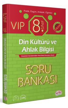 8. Sınıf Vip Din Kültürü ve Ahlak Bilgisi Soru Bankası
