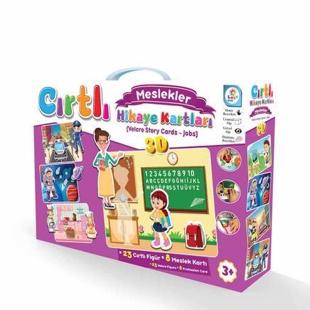 Cırtlı Hikaye Kartları Meslekler(72064)
