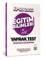 2022 KPSS Eğitim Bilimleri Program Geliştirme Çek Kopart Yaprak Test