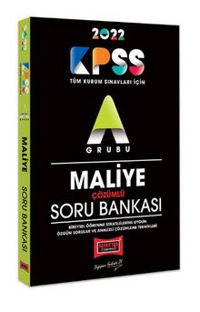 2022 KPSS A Grubu Maliye Çözümlü Soru Bankası - Kolektif