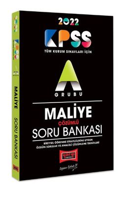 2022 KPSS A Grubu Maliye Çözümlü Soru Bankası