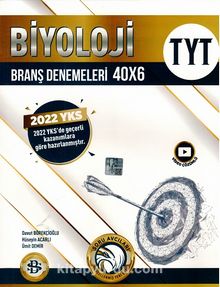 TYT Biyoloji 40x6 Branş Denemeleri - Kolektif