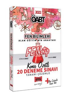 2022 ÖABT Fen Bilimleri Fenotip Tamamı Çözümlü Konu Özetli 20 Deneme Sınavı - Kolektif