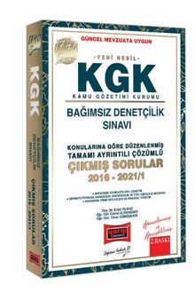 2022 Yeni Nesil KGK Bağımsız Denetçilik Sınavı Konularına Göre Düzenlenmiş Tamamı Ayrıntılı Çözümlü Çıkmış Sorular 2. Baskı - Kolektif