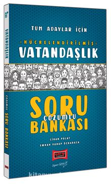 2022 KPSS Genel Kültür Tüm Adaylar İçin Hücrelendirilmiş Vatandaşlık Soru Bankası - Cihan Polat