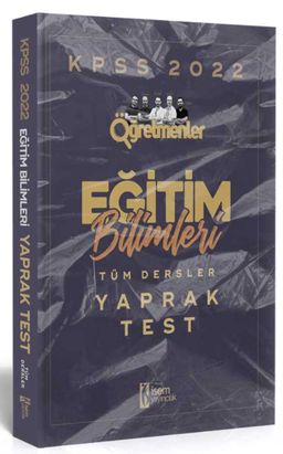 2022 KPSS Öğretmenler Eğitim Bilimleri Tüm Dersler Yaprak Test