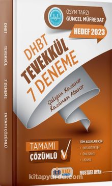 DHBT Tevekkül 7 Deneme (2022-2023) - Mustafa Uyan