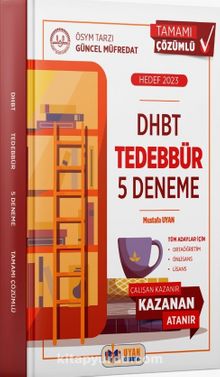 DHBT Tedebbür 5 Deneme (2022-2023) - Mustafa Uyan