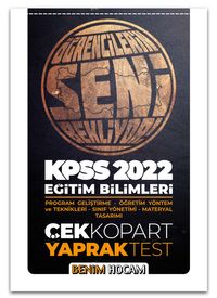 2022 KPSS Eğitim Bilimleri Program Geliştirme - Öğretim Yöntem ve Teknikleri - Sınıf Yönetimi - Materyal Tasarımı Çek Kopar Yaprak Test 