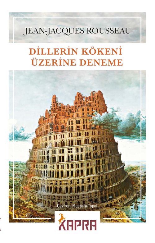 Dillerin Kökeni Üzerine Deneme