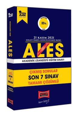 2022 ALES Ekonomik Seri Tamamı Çözümlü Son 7 Sınav Çıkmış Sorular 