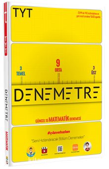 TYT Denemetre Yeni Nesil 15 Matematik Denemesi - Kolektif