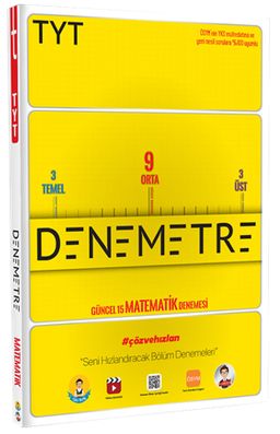 TYT Denemetre Yeni Nesil 15 Matematik Denemesi