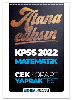 2022 KPSS Matematik  Çek Kopart Yaprak Test 