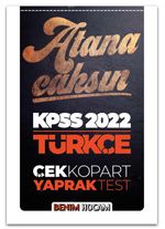 2022 KPSS Türkçe Çek Kopart Yaprak Test