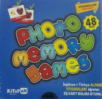 İngilizce-Türkçe Alfabe Yiyecekleri Öğreten Eş Kart Bulma Oyunu