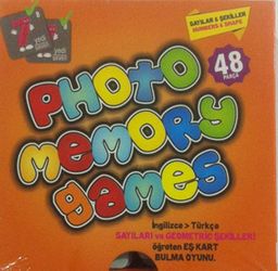 İngilizce-Türkçe Sayıları ve Geometric Şekilleri Öğreten Eş Kart Bulma Oyunu