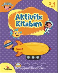 3-4 Yaş Aktivite Kitabı - Bilinmeyen Yazar