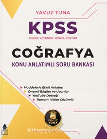 KPSS Coğrafya Konu Anlatımlı Soru Bankası - Yavuz Tuna